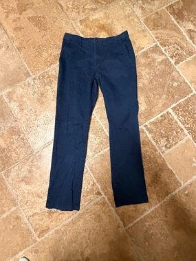 Aeropostale Men's Size 32x32 Slim Straight Navy Chino Pants